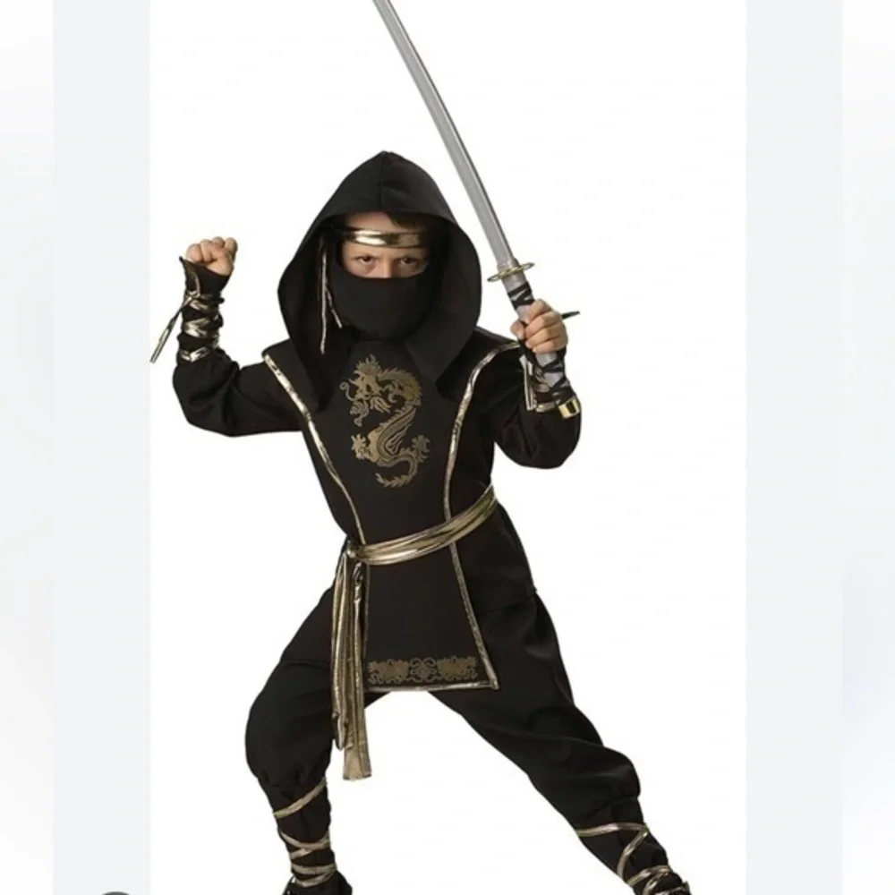 In Character Ninja Warrior costume Halloween costume size 14+ cosplay dress up